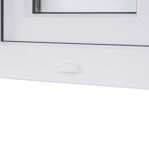 Kunststofffenster 600 x 600 mm PVC-Fenster Festverglasung Rundfenster nach Maß - Bild 5 von 14