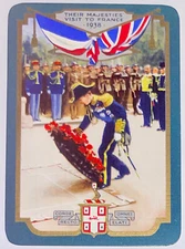 RW64 Swap Playing Cards 1 Wide WORSHIPFUL 1938 King George VI