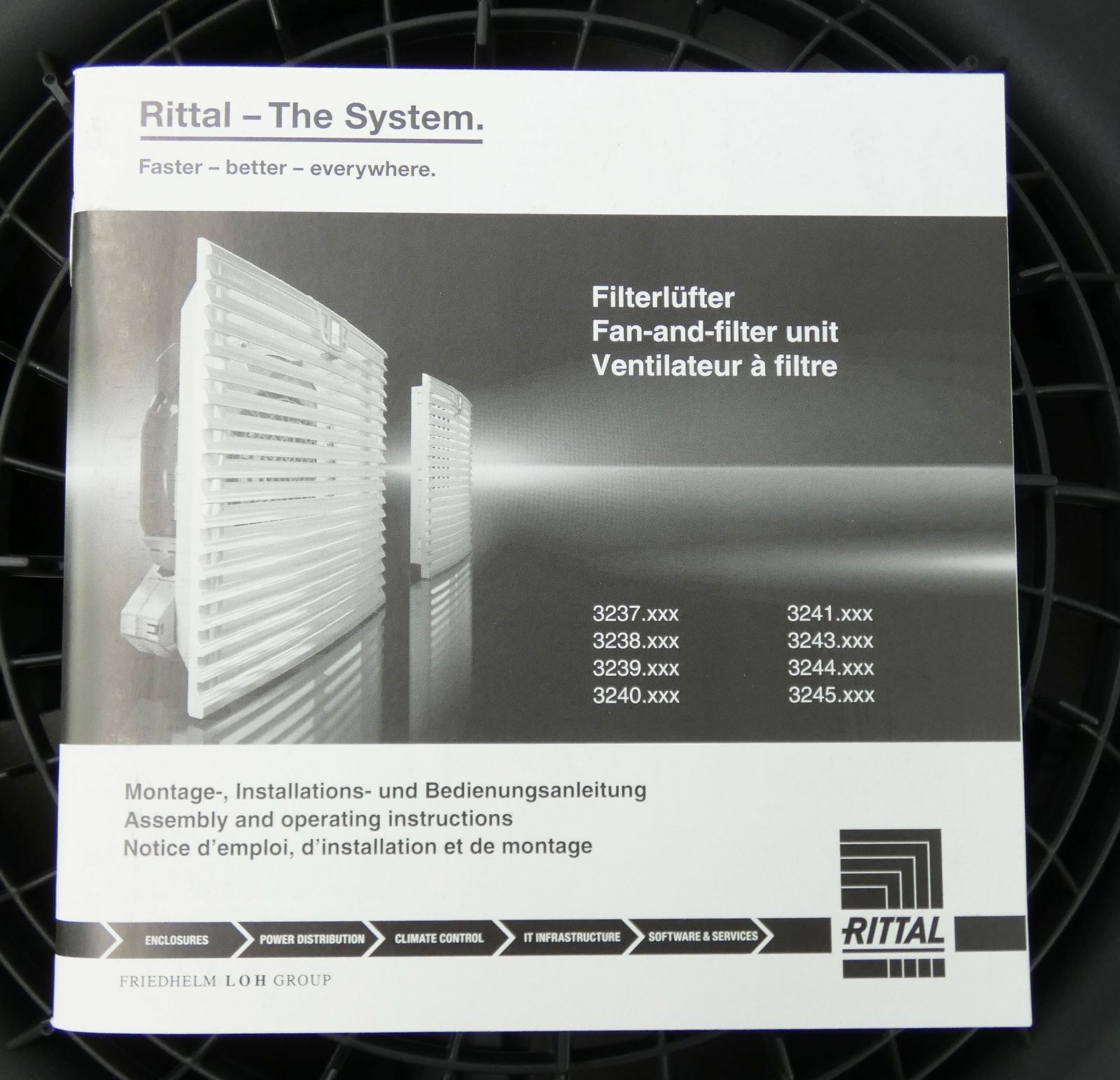 Rittal SK 3244.100 TopTherm Filterlüfter for sale online | eBay