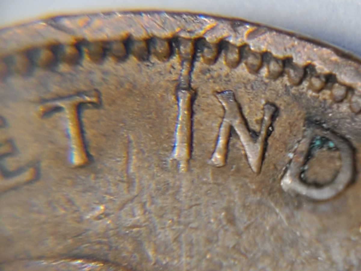 ERROR 1946 Die Crack on IND Canada 1 Cent Penny P642 | eBay
