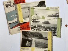 4 Asamushi Spa in JAPAN Vintage Postcards With Sleeve
