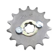 428 15T 17mm Shaft Front Engine Sprocket Fr ATV Pit Bike Taotao Coolster Apollo
