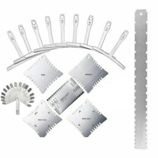 Guitar Neck Notched Straight Edge Rocker Luthier Tools Set Gauges USA