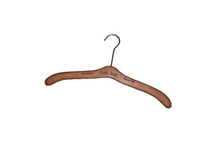 Vintage Flier Furs Beverly Hills wooden coat hanger