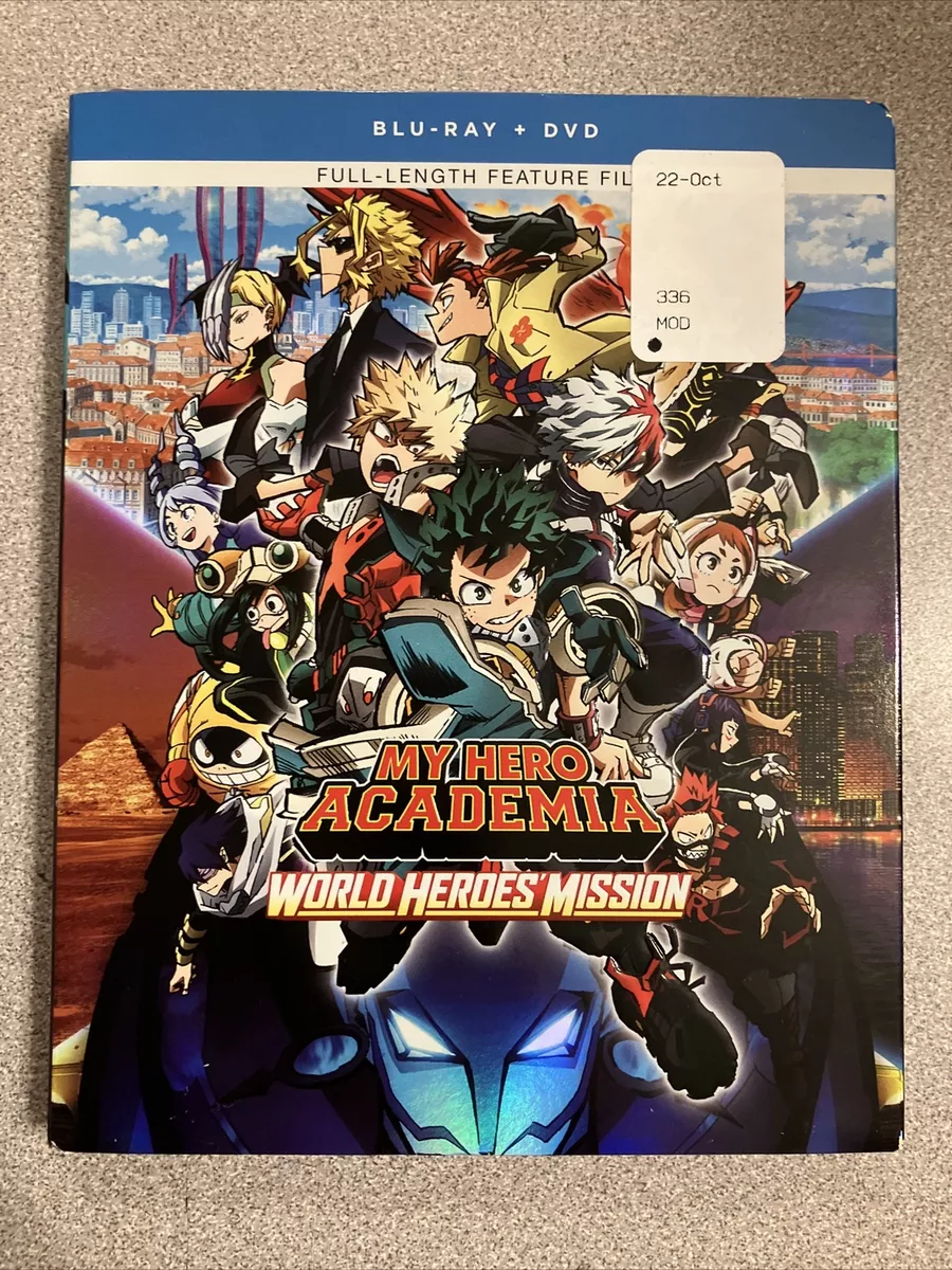 My Hero Academia WORLD HEROES MISSION BD/DVD Cover Art : r