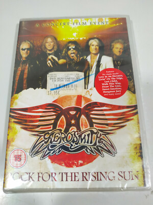 Aerosmith Rock For the Rising Sun Concert Film Event DVD + Bonus Region Al - 3T