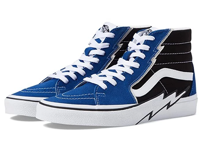 Vans Sk8-Hi Bolt Suede Canvas True Blue VN0A5JIVTBB - Suede - 5