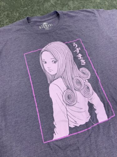 Junji Ito Collection Uzumaki T-Shirt UNISEX Anime Crunchyroll Hot Topic  Size M