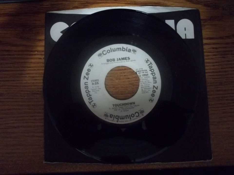 1978 Bob James Touchdown Mono & Stereo Demonstration promo 7" 45 Columbia record - Image 2 of 4