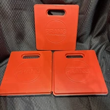 Lot of Three Vintage Prang Crayons 64 Color Sets w/ Case 1970s READ See Photos