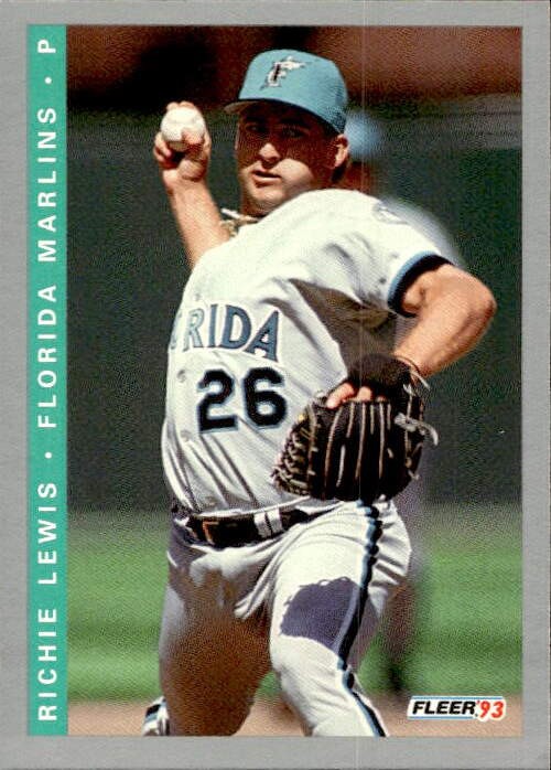 Figurina Baseball Final Edition Fleer 1993 # F-65 Richie Lewis Marlins