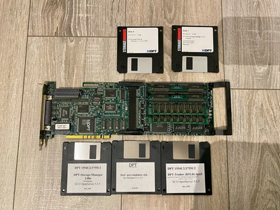 SCSI Ultrawide RAID Controller DPT PM2144UW with Smart Cache ARC4040  40 MB RAM