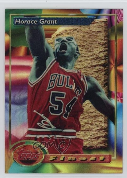1993-94 Topps Finest Refractor Horace Grant #89 0b9q