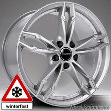 19 Zoll GT2 Alufelgen 8,5x19 5x120 ET35 in highgloss silber f�r BMW