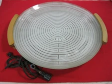 Vintage Electriglas 18" Warming Tray Russell Wright