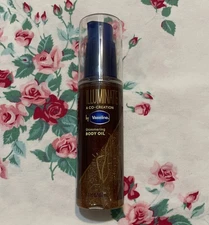 Vaseline Illuminate Me Shimmering Body Oil Melanin Rich Glowing Skin3.3oz Sealed