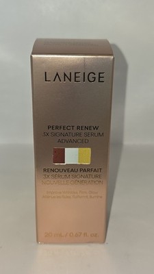 LANEIGE Perfect Renew 3 X Signature Serum Advanced 20ml 0.67 Oz NEW 