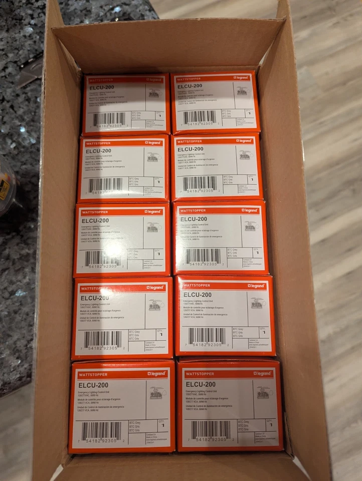 (10) Control de iluminación de emergencia Legrand Wattstopper Elcu-200 Foto 2 de 2