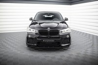 Maxton Design Frontlippe Passend FüR BMW X4 M Paket Schwarz Hochglanz