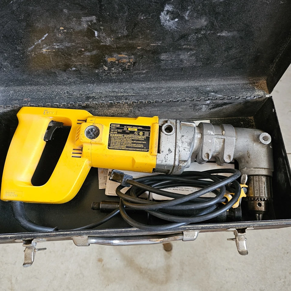 Dewalt DW120 1/2 直角钻带硬质保护壳 — 第 3/3 张图片
