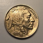 1935 Buffalo Nickel 5C Philadelphia Mint Business Strike KM#134 Copper