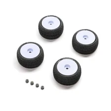  Racing Blockade Tire Proline OE Wheel White Mounted Micro-T PRO-2633 