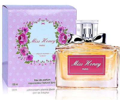 Miss Honey Paris Women Perfume Eau De Parfum 3.4 oz Sweet Scent Natural Spray