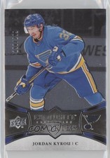 2018 Upper Deck Ice Exquisite Collection Platinum Rookies /299 Jordan Kyrou 7ci