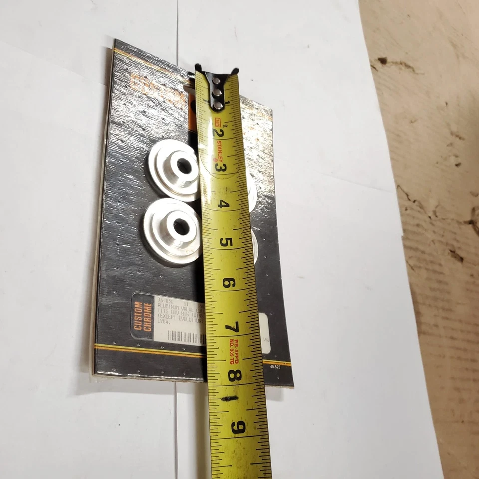 New Aluminum Valve Collars Harley Motorcycle UHV Big Twins 1936-1984 CCI 36-030 - Image 4 of 4