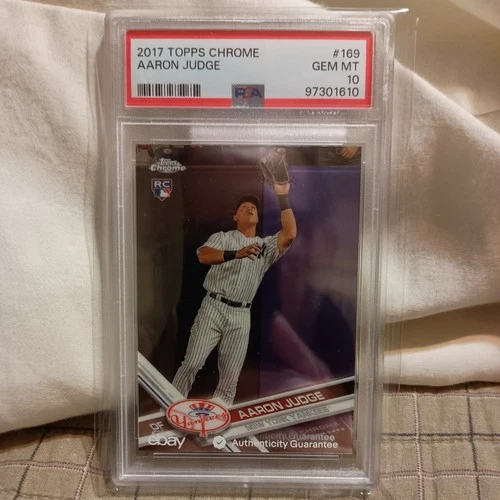 2017 Topps Chrome - Aaron Judge #169 (RC) PSA 10