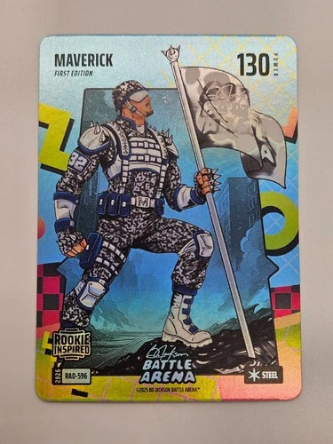 2026 Bo Jackson Battle Arena Maverick 80s Rad Battlefoil Steel RAD-596