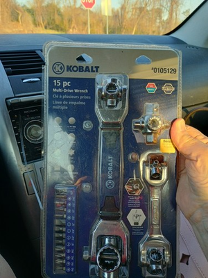 #ad Kobalt Tools 15 Piece Multi Drive Wrench Set 0105129 Dog Bone Wrench $10.00