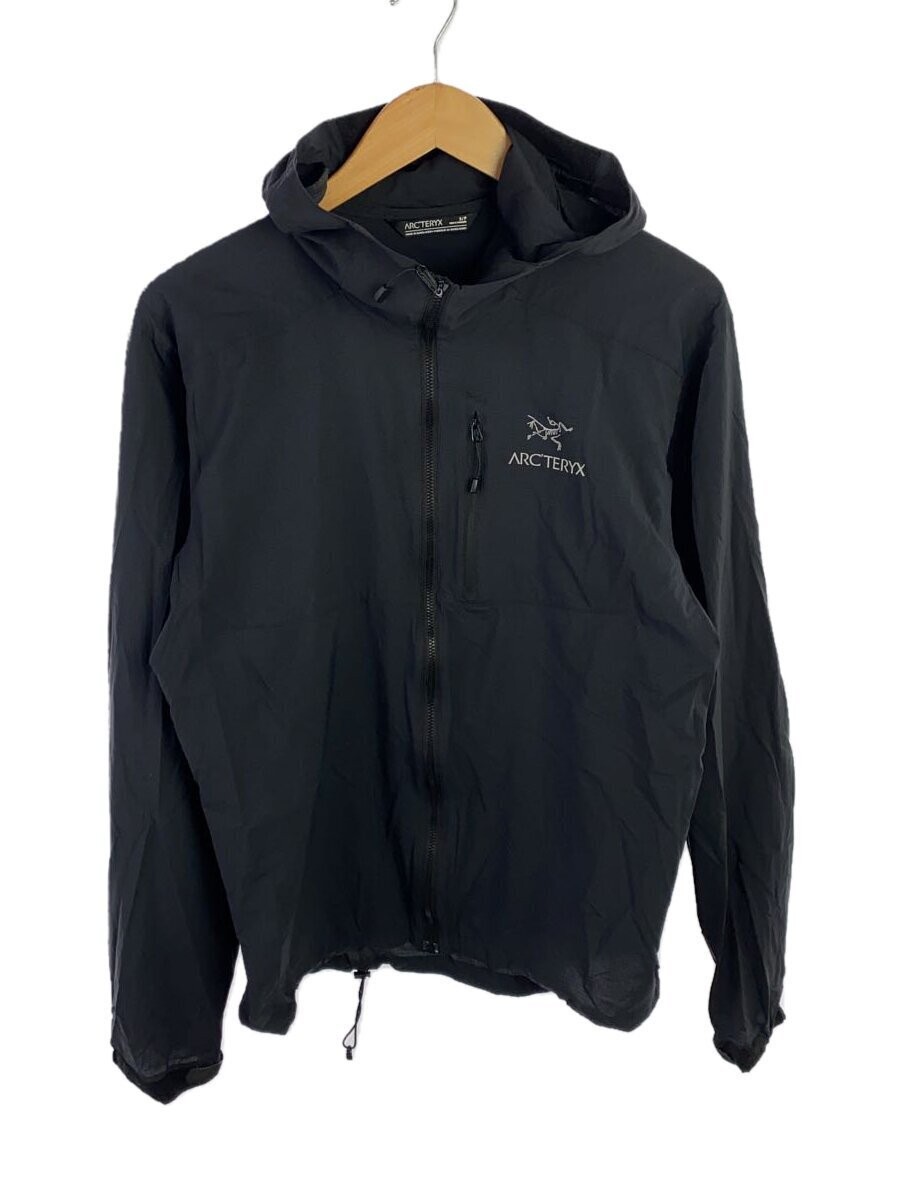 Arc'teryx Squamish Mountain Parka Nylon Nero Taglia S Felpa con Cappuccio #EG CZA