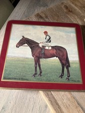 VintageHennessy Gold Cup Winners Stalbridge Colonist 1966 Placemats Horse Racing