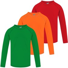 Boys Swim Shirt Rash Guard Long Sleeve for Youth Children Rashguard Water Swi...