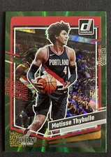 2023-24 Panini Donruss - Holo Green Laser #52 Matisse Thybulle