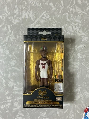 Funko Pop Gold - NBA Legends Dennis Rodman Chicago Bulls - (Chase Dyed Hair)