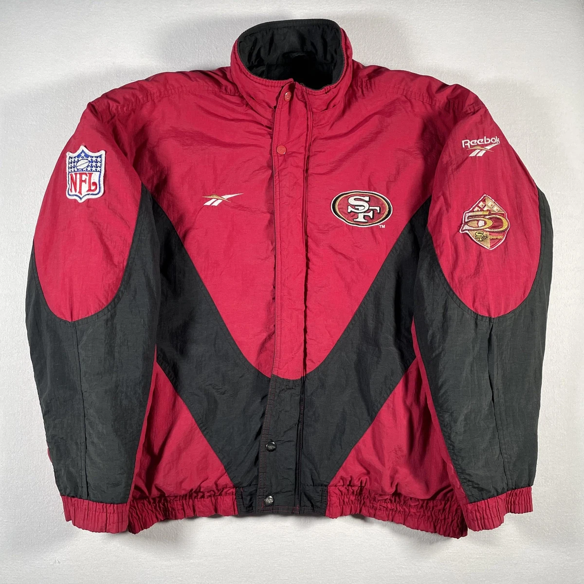 Preços baixos em Jaquetas Reebok San Francisco 49ers NFL | eBay