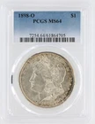 1898-O  Morgan Dollar PCGS MS64 New Orleans Minted Silver Dollar No Reserve