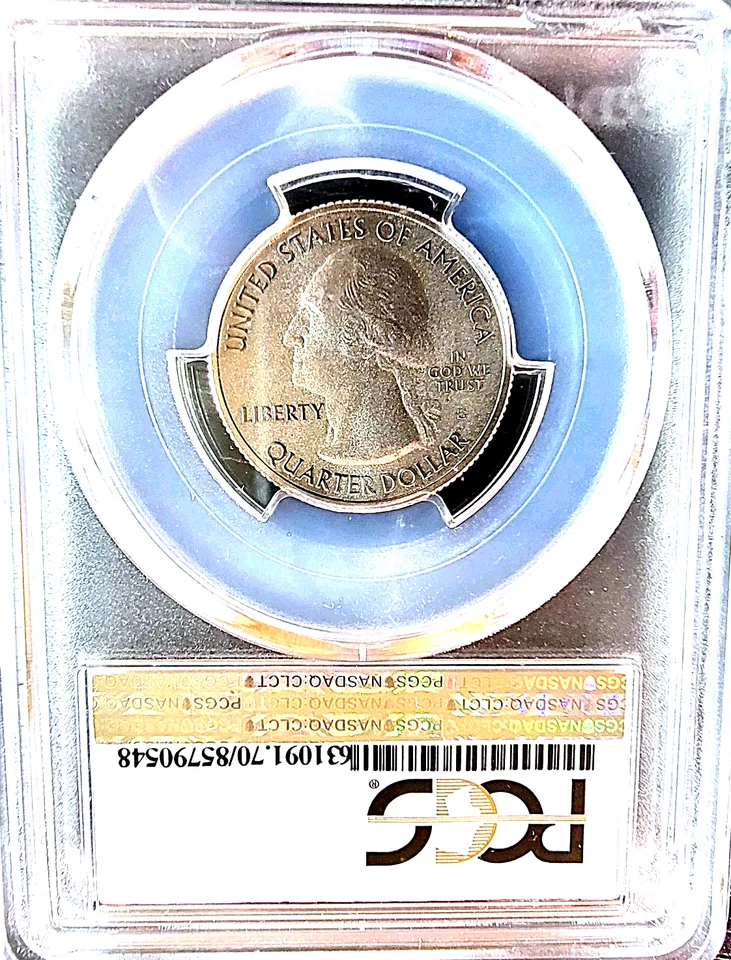 2017-S Washington Quarter (Effigy Mounds NP) / PCGS SP70 / HARD TO FIND / UNC - Image 4 of 4