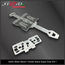 StupidRC XO-1 Compatible DUAL Motor Mount / Center Brace SUPER DUTY