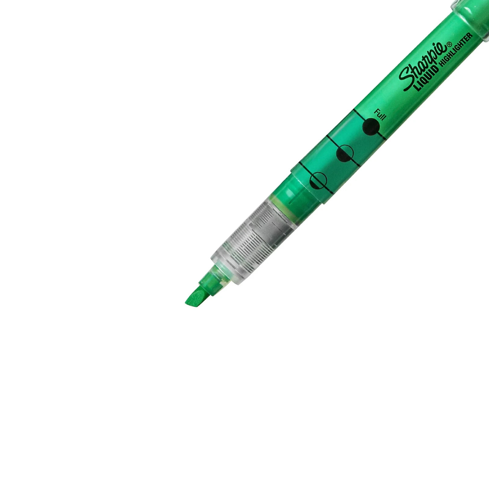 6 Count Sharpie Accent Liquid Highlighter, Chisel, Fluorescent Green
