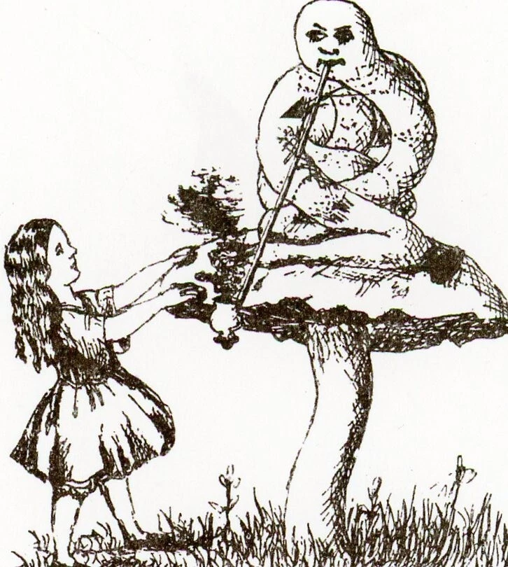 Hookah Smoking Caterpillar Disney