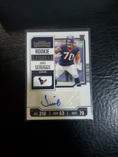 2023 Contenders Juice Scruggs Autograph Card Houston Texans #272