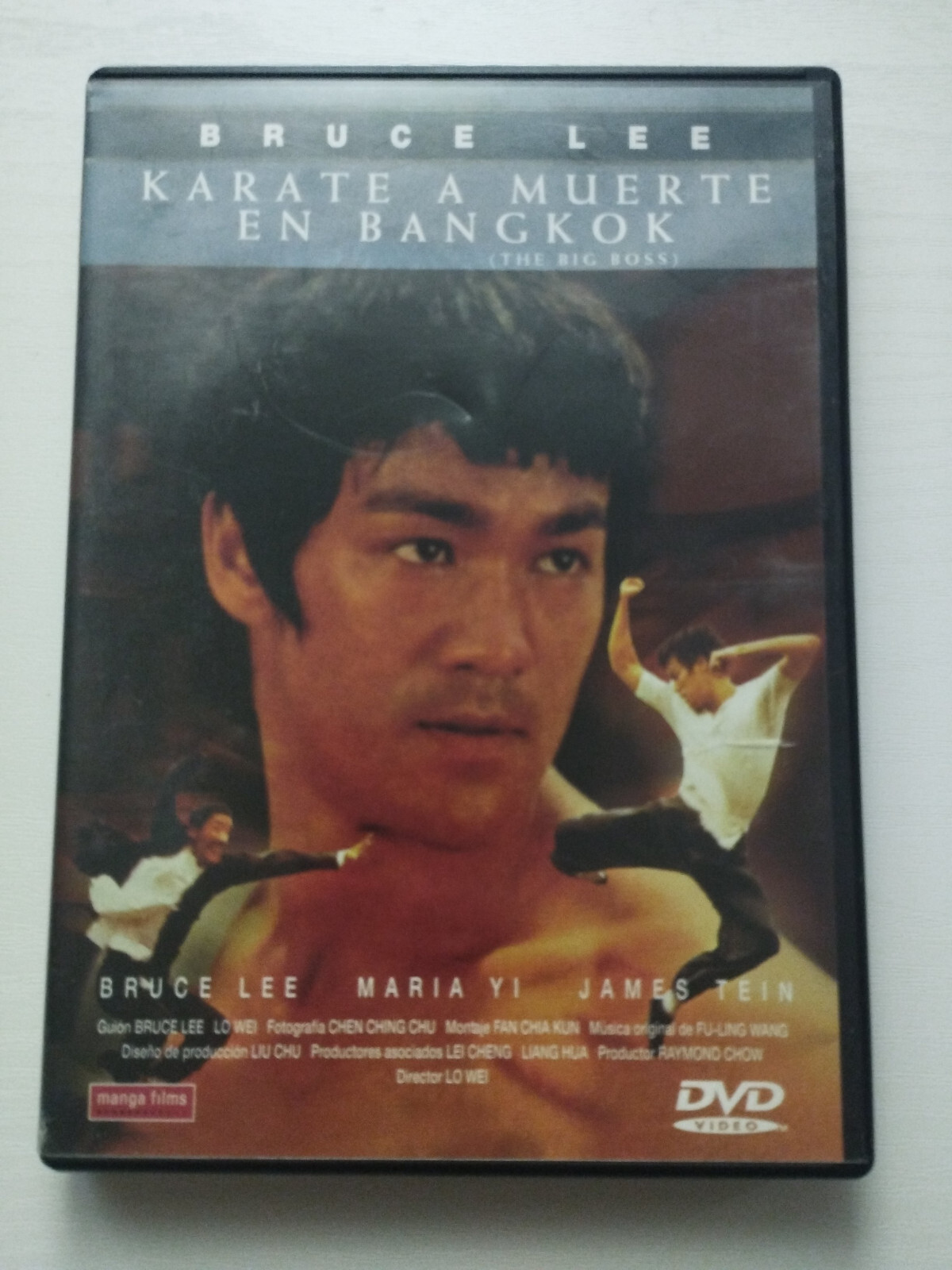 Karate to Death in Bangkok Bruce Lee Lo Wei - DVD Region 2 Spanish Cantonese Am