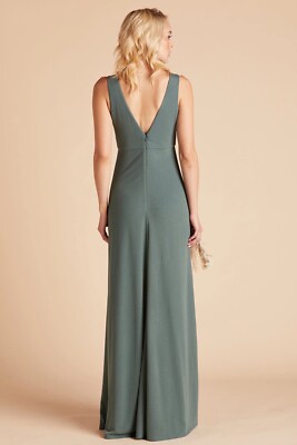 sea glass bridesmaid dress Stephanie & Colter's Sea Glass Wedding Kennedy Blue
