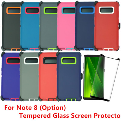 For Samsung Galaxy Note 8 Defender Case Cover w/ Screen & (Clip Fits Otterbox)