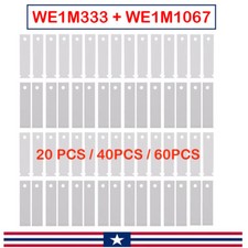 20/40/60X Dryer Bearing Slides Front Drum Glide Kit Replacement WE1M1067 WE1M333