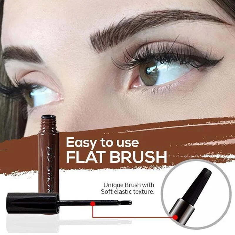 Peel-off Eyebrow Tattoo Tint Dye Water Resistant Long Lasting Brow Gel - Image 4 of 4