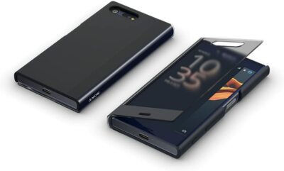 Original Sony Xperia X Compact Cover Touch Case Schutz Hülle SCTF20 Schwarz OVP
